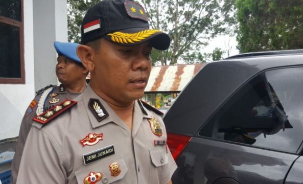 Kapolres Kota kendari AKBP Jemi Junaidi. FOTO : ONNO