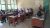 Pelaksanaan Ujian nasional di salah satu SMP di kabupaten buton. FOTO : LA ODE ALI