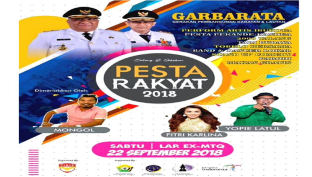 Sambut Pemimpin Baru Sultra dengan Pesta Rakyat "Garbarata"