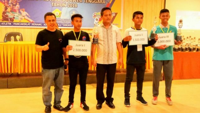 Dikbud Sultra Tutup Lomba O2SN, Ini Nama Para Juara