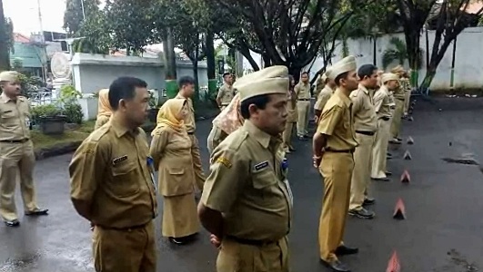 Apel Pertama Ramadhan Puluhan Pns Mangkir dan Terlambat