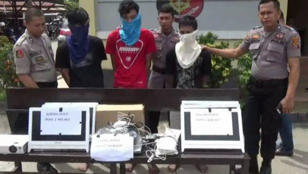 Polisi Amankan 3 Residivis Pelaku Curnik