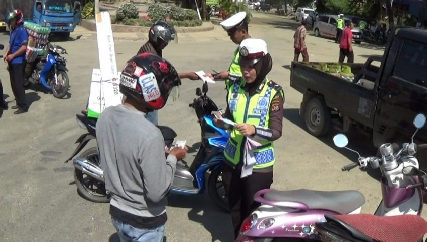 OPS Zebra Anoa, Hari Pertama, 83 Pengendara Ditilang