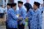 Gubernur Jawa Timur Dr. H. Sukarwo menyerahkan penghargaan atas kinerja terbaik kepada Bupati probolinggo Hj Puput Tatrianna Sari. FOTO : ASL