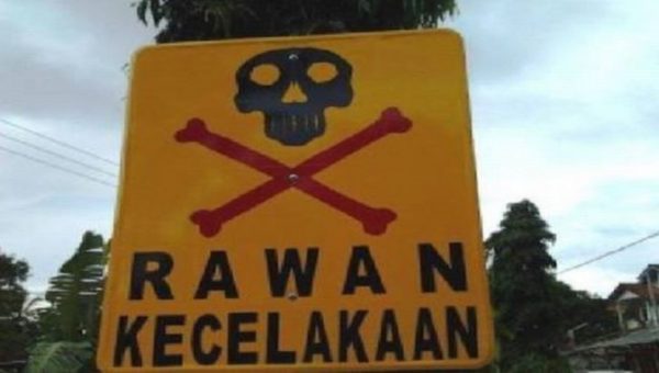 Rawan Kecelakaan Akibat Jalan Bergelombang