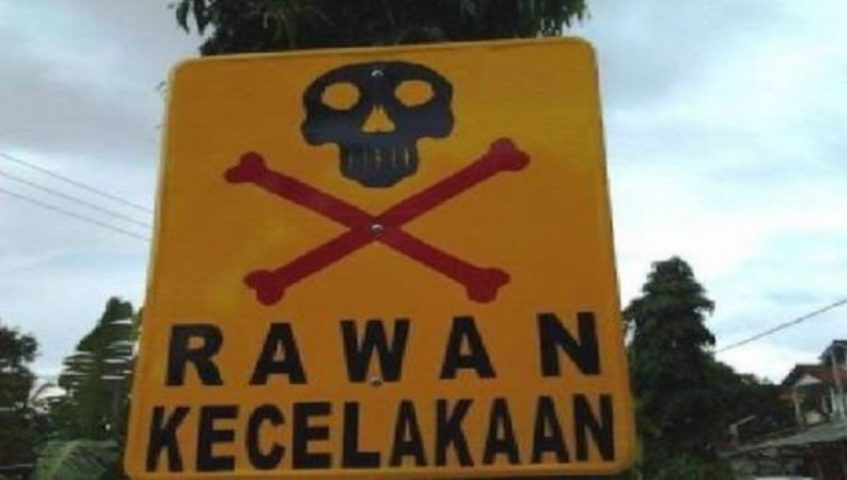 Rawan Kecelakaan Akibat Jalan Bergelombang