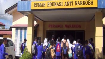 Polisi Ajak Pelajar Kenali Rumah Edukasi Anti Narkoba