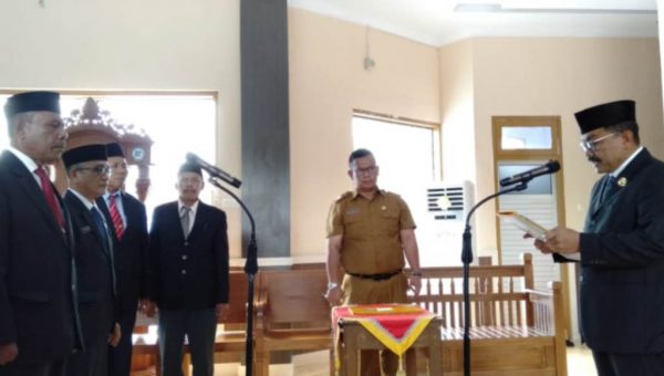 ﻿Tetap, La Jumadin Pelaksana Sekda Wakatobi, Kadis Kesehatan Definitif