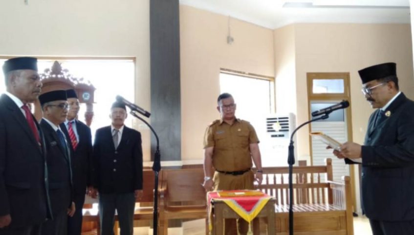 Tetap, La Jumadin Pelaksana Sekda Wakatobi, Kadis Kesehatan Definitif