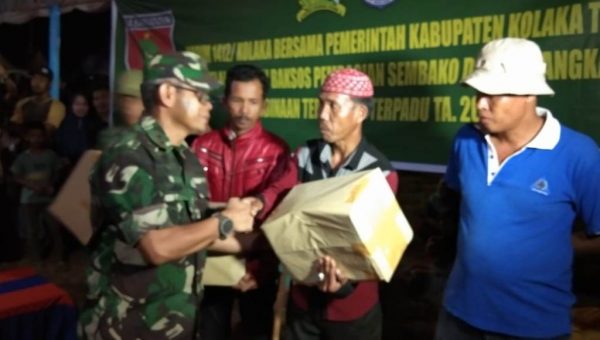 ﻿PT. Antam UBPN Sultra Bagikan 300 Paket Sembako Cuma - cuma