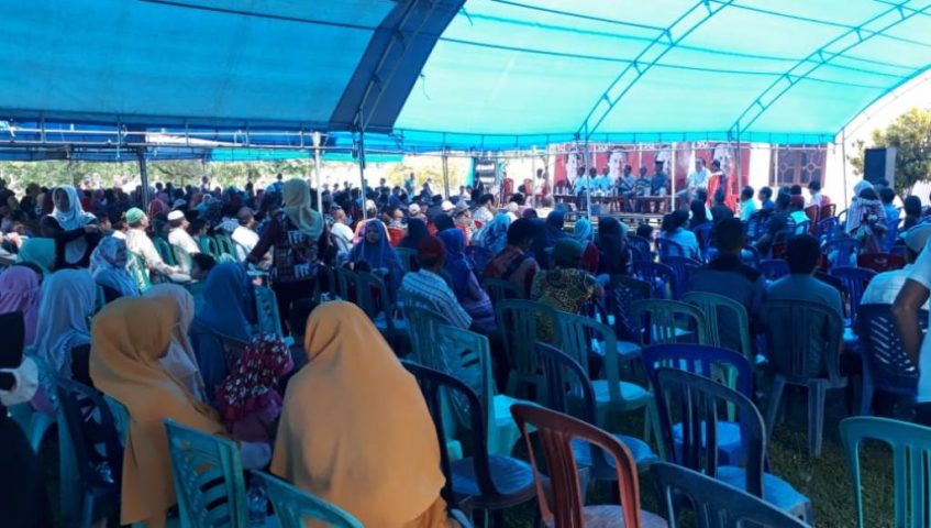 Sarifuddin Udu Silaturahim di Tongkuno Disambut Ribuan Masyarakat