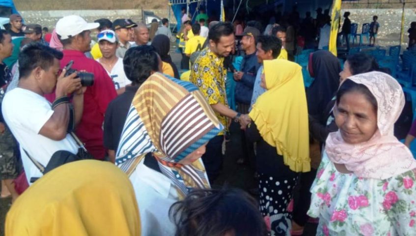 Aswadi Adam Didampingi Golkar Konsolidasi di Kulisusu Barat
