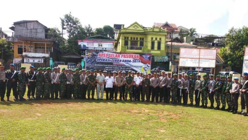 Tekan Angka Pelanggaran, Polres Baubau Gelar Operasi Zebra Anoa 2019
