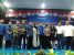 bakal calon Gubernur Sultra gelar foto bersama usai menggelar visi dan Misi di DPD penjariangan cagub di partai demokraty yang digelar di Baubau. FOTO : LM FAISAL