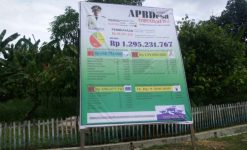 Rincian Anggaran ADD dan DD Dipasang Dibaliho