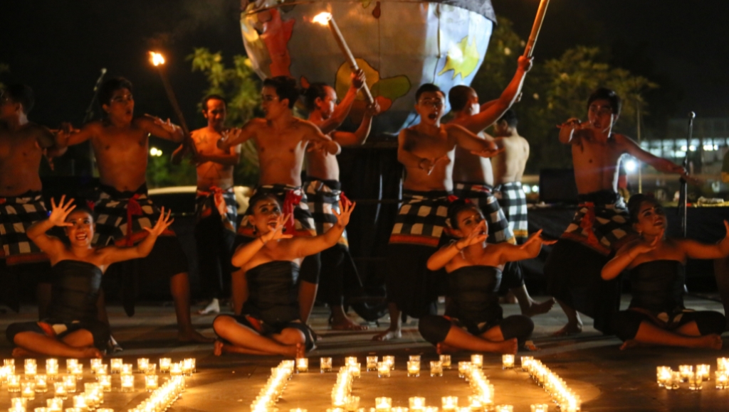 Begini Antusiasme Warga Bali Ikuti Kampanye Switch Off 2018