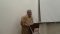 Bakal Calon Gubernur Sultra H. Ali Mazi SH saat membawakan visi dan Misi di Partai Hanura. FOTO : ODEK