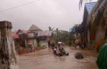 Banjir di Buton Utara melumpuhkan transportasi lalulintas darat. FOTO : MIRDAT