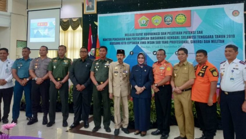 Basarnas Kendari Gelar Pelatihan Potensi SAR di Baubau