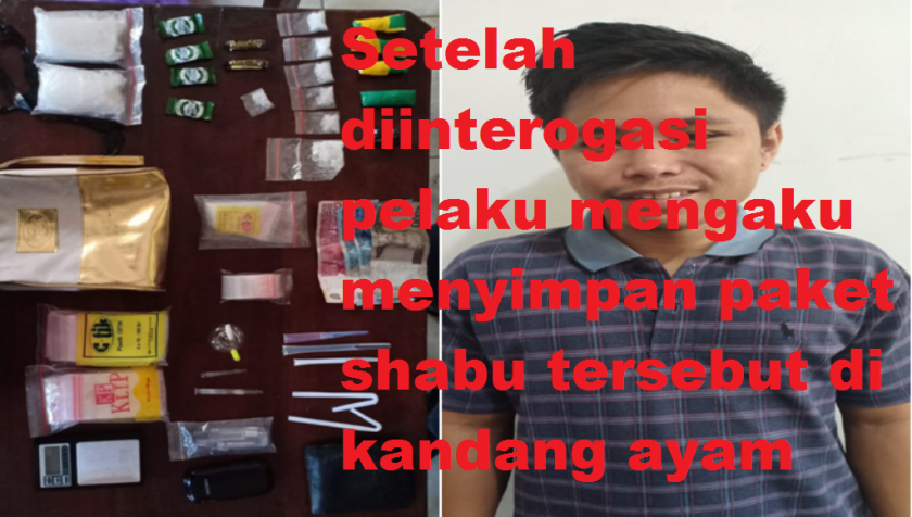 Polda Sultra Temukan Bukti di Kandang Ayam Pengedar Narkoba di Kendari