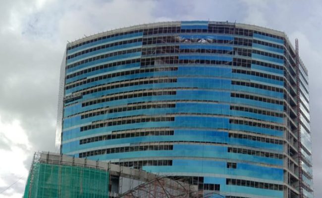 Pembangunan Rumah Sakit Jantung Oputa Yi Koo Sudah 98,85 Persen
