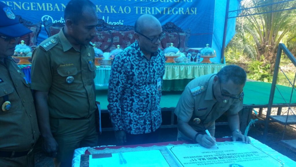 Kembangkan Kakao Organik, Bupati Koltim Resmikan Laboratorium Mini MA 11&nbsp;