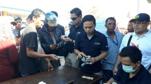 BI Sultra Gelar Penukaran Uang Lusuh di Pasar Sentral