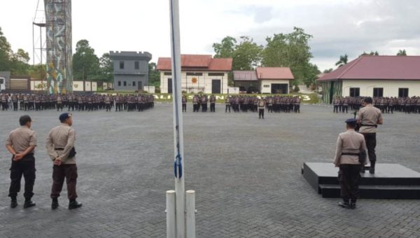 Ops Aman Nusa 1, Polda Sultra Turunkan 300 Brimob ke Morowali