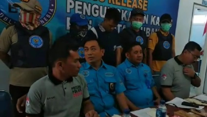 Napi Lapas Baubau Diringkus BNN
