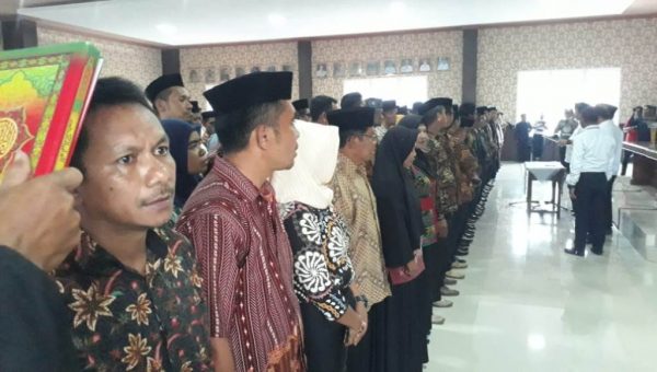 ﻿Bupati Muna Lantik 243 Anggota BPD