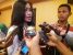 Kepala BPJS Kesehatan cabang Kendari, Dina Diana Perma saat memberikan keterangan pers. FOTO : LM FAISAL