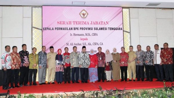 Kepala Perwakilan BPK Sultra Resmi Berganti