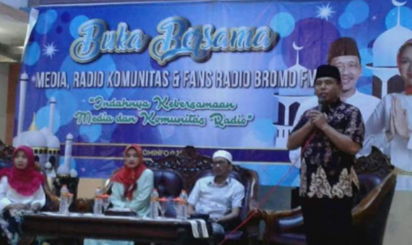 Bupa Puasa Bersama pemerintah kabupaten probolinggo bersama Insan pers. FOTO : ASL