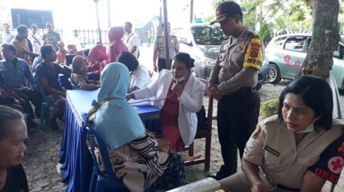 Hari Buruh, Polres Muna Beri Pengobatan Gratis, Pemda Larang Demo