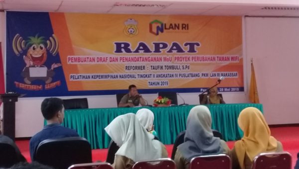 ﻿Pemkab Buton, Bakal DirikanTaman Wi-Fi