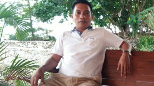 Surat pernyataan pengunduran diri Wakil Ketua DPD PAN Wakatobi Badalan