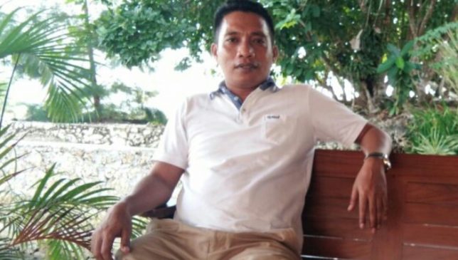 Surat pernyataan pengunduran diri Wakil Ketua DPD PAN Wakatobi Badalan