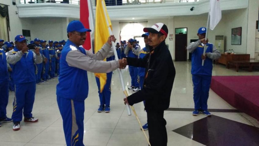 Wali Kota Baubau Resmi Lepas 710 Kontingen Porprov ke-XIII