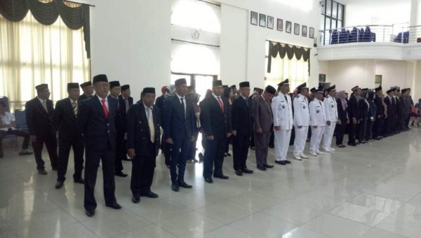 Wali Kota Baubau Lantik 83 Pejabat, Ini Nama-namanya