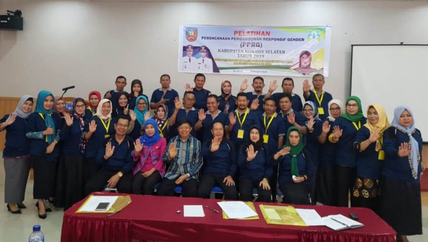 Buka Pelatihan PPRG DP3A, Ini kata Sekda Konsel﻿