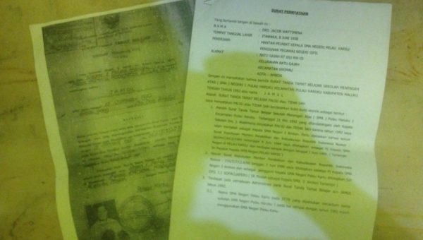 Kasus Dugaan Pemalsuan Ijazah Kades Marombo Pantai Berlanjut