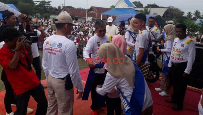 Bupati Butur Buka Millenial Road Safety Festival di Lapangan Raja Jin﻿ (2)