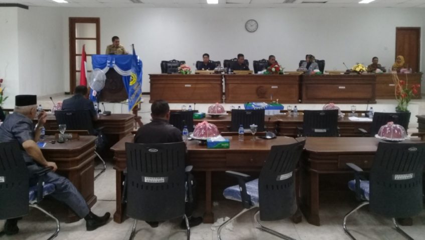 APBD Tahun 2019, Berhasil Disidang Paripurnakan DPRD dan Pemkab Buton