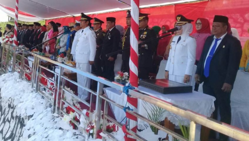 Warga Amerika, Australia, Spanyol dan British Indian Ikut Upacara HUT RI ke 74 di Buton