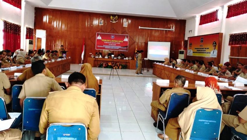 Pemerintah Kabupaten Buton Utara Gelar Forum Lintas OPD
