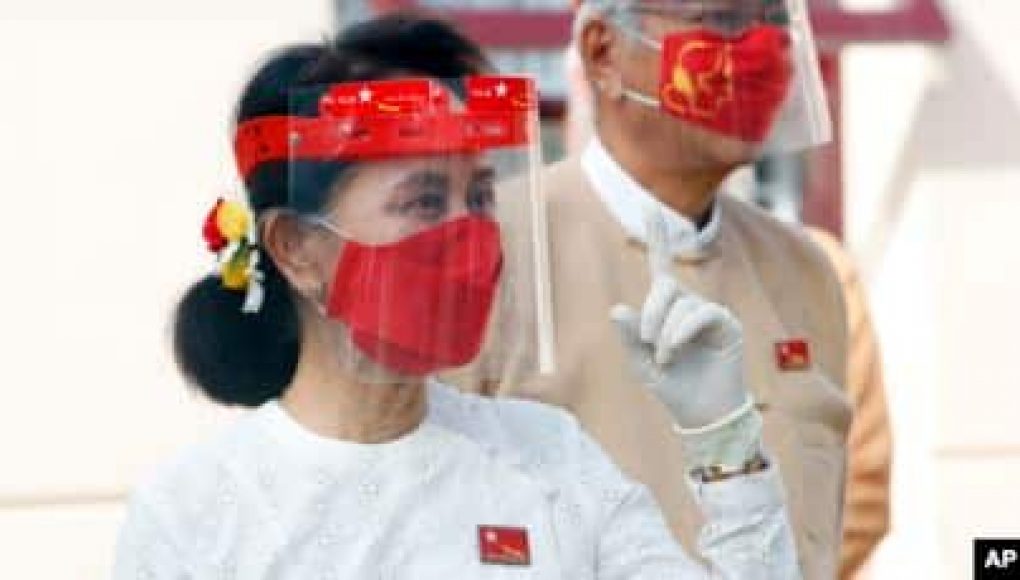Pemimpin Myanmar Aung San Suu Kyi (foto: dok).