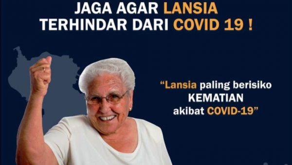 GTC 19 Pemprov sultra: Lansia Rentan Terinveksi Virus