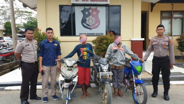 Curi Motor, Dua Anak di Bawah Umur Dibekuk Polisi