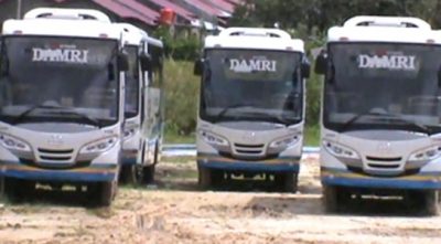 Enam Unit Damri ini siap melayani arus mudik lebaran dengan rute Kendari - Kepulauan FOTO : FT