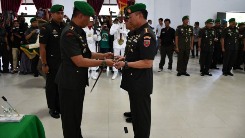 Danrem Pimpin Sidang Penjatuhan Hukuman Disiplin dan Sertijab Dandim Kendari